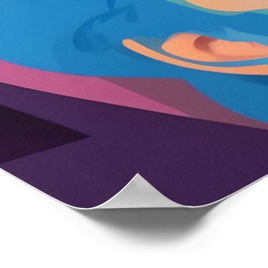 Abstrakte Transgender Poster (Ecke)