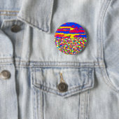 Abstrakte Transzendenzölmalerei Button (Beispiel)