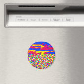 Abstrakte Transzendenzölmalerei Magnet (In Situ (Geschirrspüler))