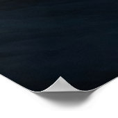 Abstrakte Traum Berge Poster (Ecke)
