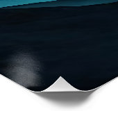 Abstrakte Traum Berge Poster (Ecke)