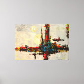 Abstrakte Traumkunst Leinwanddruck (Vorderseite)