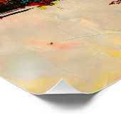 Abstrakte Traumkunst Poster (Ecke)