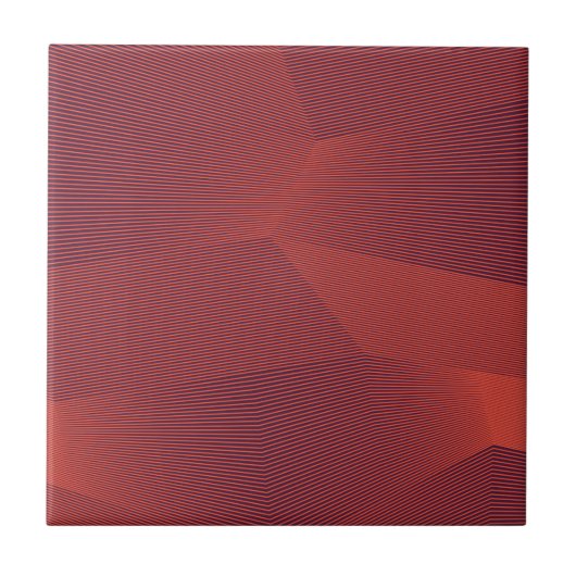 Abstrakte, trendige, moderne geometrische Grafik Fliese (Vorderseite)