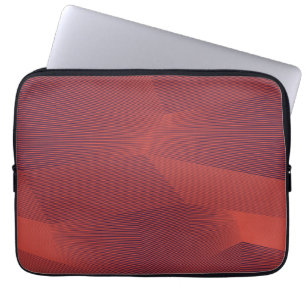Abstrakte, trendige, moderne geometrische Grafik Laptopschutzhülle