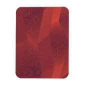 Abstrakte, trendige, moderne geometrische Grafik Magnet (Vertikal)