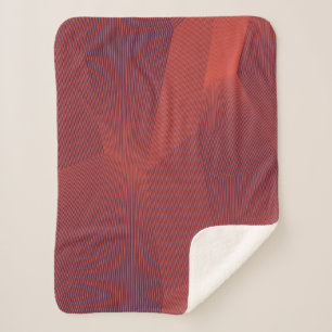 Abstrakte, trendige, moderne geometrische Grafik Sherpadecke