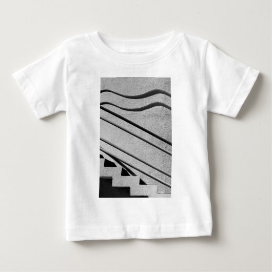 Abstrakte Treppen Baby T-shirt (Vorderseite)