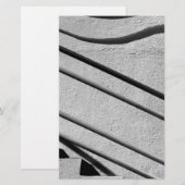Abstrakte Treppen Briefpapier (Vorne/Hinten)