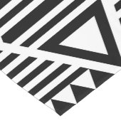 Abstrakte Tribal Aztec Großer Tischläufer (Ecke)