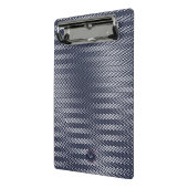 Abstrakte, trippige Streifen, Krass Mini Klemmbrett (Gewinkelt2)