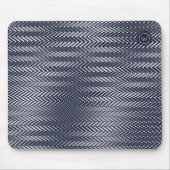 Abstrakte, trippige Streifen, Krass Mousepad (Vorne)