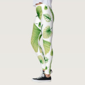 Abstrakte Tropenkunst Leggings (Links)