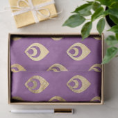 Abstrakte Tropfen auf leicht Lila Decoupage Seidenpapier (Geschenk)