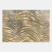 Abstrakte tropische Blätter mit rosa Minze (Vorderseite 3)