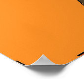 Abstrakte tropische Blume Poster (Ecke)