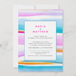 Abstrakte tropische Gezeitenreihen Einladung