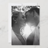 Abstrakte tropische Gezeitenreihen Einladung (Rückseite)