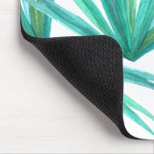 Abstrakte tropische Künste Mousepad (Ecke)