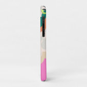 Abstrakte tropische Orchideen Case-Mate iPhone Hülle (Hinten/Links)