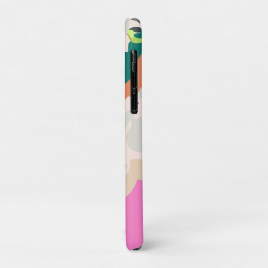 Abstrakte tropische Orchideen Case-Mate iPhone Hülle (Hinten/Links)