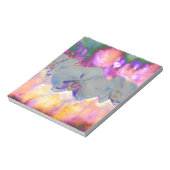 Abstrakte tropische Orchideen Notizblock (Rotiert)