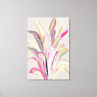 Abstrakte tropische Pflanze Vector Art Style