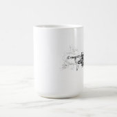 Abstrakte Trumpet-Sketch Kaffeetasse (Mittel)