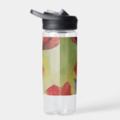Abstrakte Tulips und Frühlingsblumen Trinkflasche (Rechts)