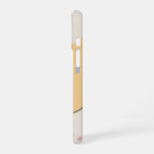 Abstrakte Tulpe iPhone 16 Hülle (Linke Seite)