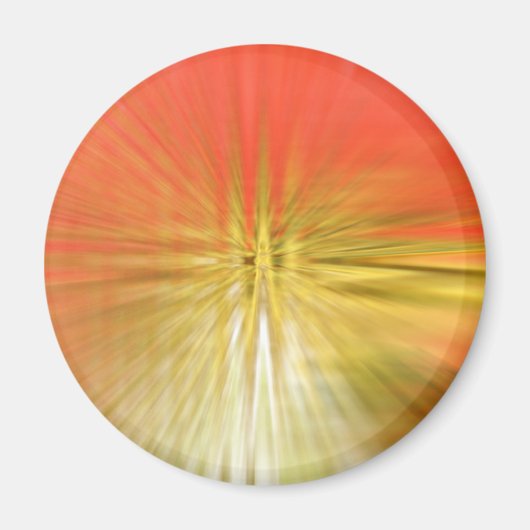 Abstrakte Tulpe Magnet (Vorne)