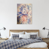 Abstrakte Tulpen Leinwanddruck (Insitu (Schlafzimmer))
