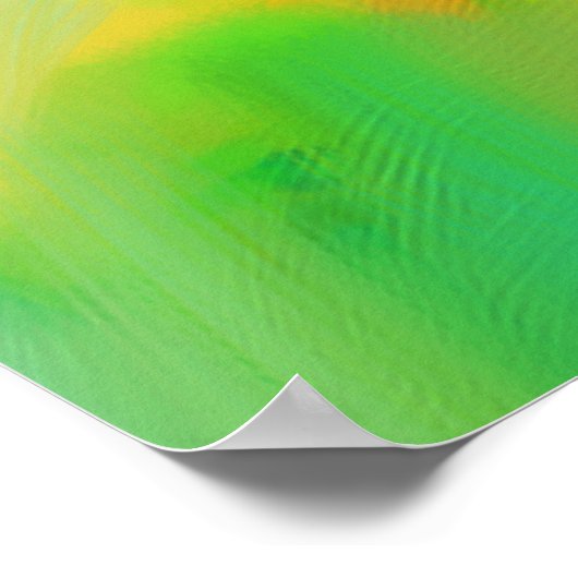 Abstrakte Tulpenstudie Poster (Ecke)