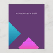 Abstrakte türkisfarbene Hochzeitsfeiern (Rückseite)