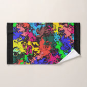 Abstrakte Twirbel / Badhandtuch Set (Handtuch)