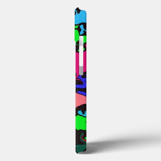 Abstrakte Twirbel / Case-Mate iPhone Hülle (Rückseite / Links)