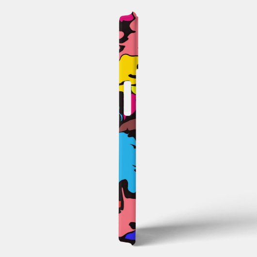 Abstrakte Twirbel / Case-Mate iPhone Hülle (Rückseite / Rechts)