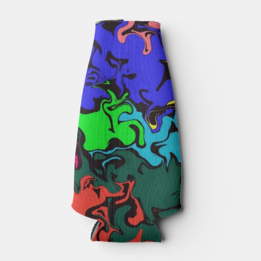 Abstrakte Twirbel / Flaschenkühler (Vorderseite)