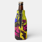 Abstrakte Twirbel / Flaschenkühler (Flasche Rückseite)