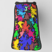 Abstrakte Twirbel / Golf Headcover (Rotieren 90)