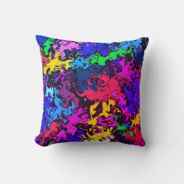 Abstrakte Twirbel / Miami / Kissen
