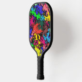 Abstrakte Twirbel / Pickleball Schläger (Links)