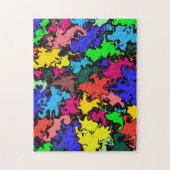 Abstrakte Twirbel / Puzzle (Vertikal)