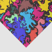 Abstrakte Twirbel / Seidenpapier (Ausschnitt)