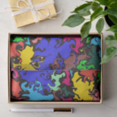 Abstrakte Twirbel / Seidenpapier (Geschenk)