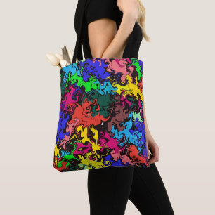 Abstrakte Twirbel / Tasche