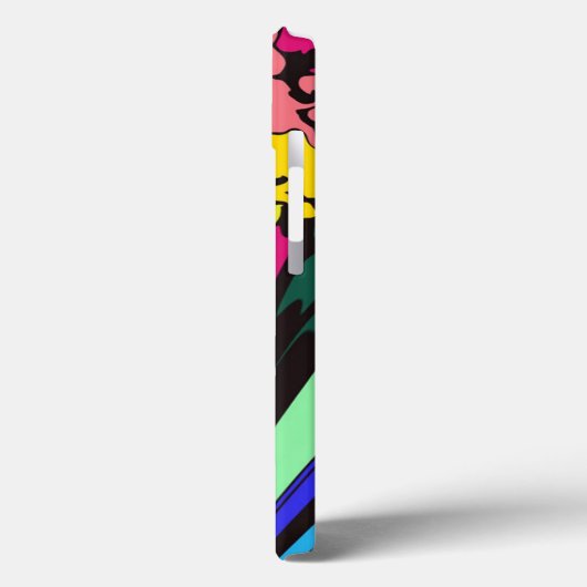 Abstrakte Twirbelsäule / Pinot / Case-Mate iPhone Hülle (Rückseite / Links)