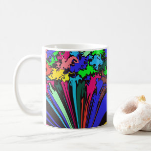Abstrakte Twirbelsäule / Pinot / Kaffeetasse