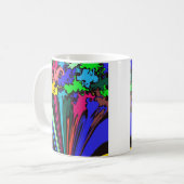 Abstrakte Twirbelsäule / Pinot / Kaffeetasse (Vorderseite Links)