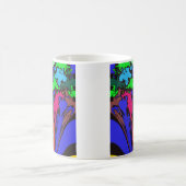 Abstrakte Twirbelsäule / Pinot / Kaffeetasse (Mittel)